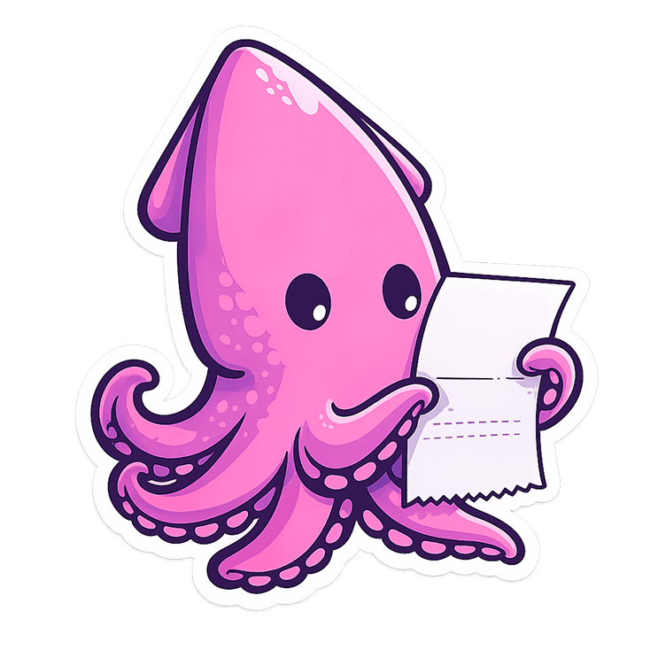 Squid Mascot